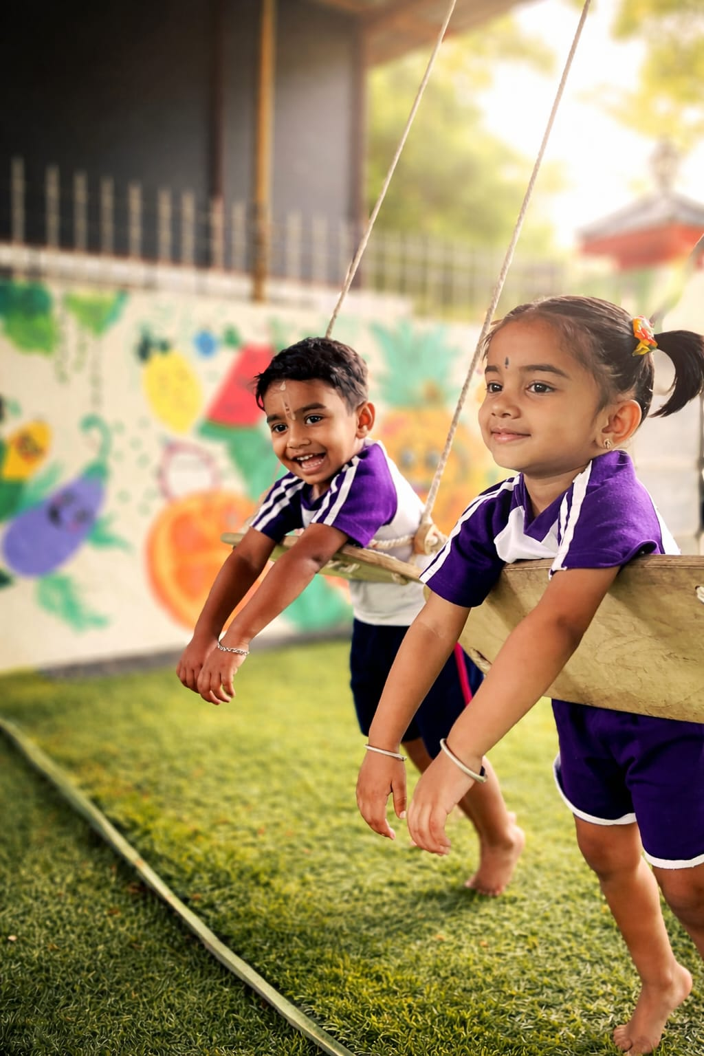 Children learning at Seventh Sense